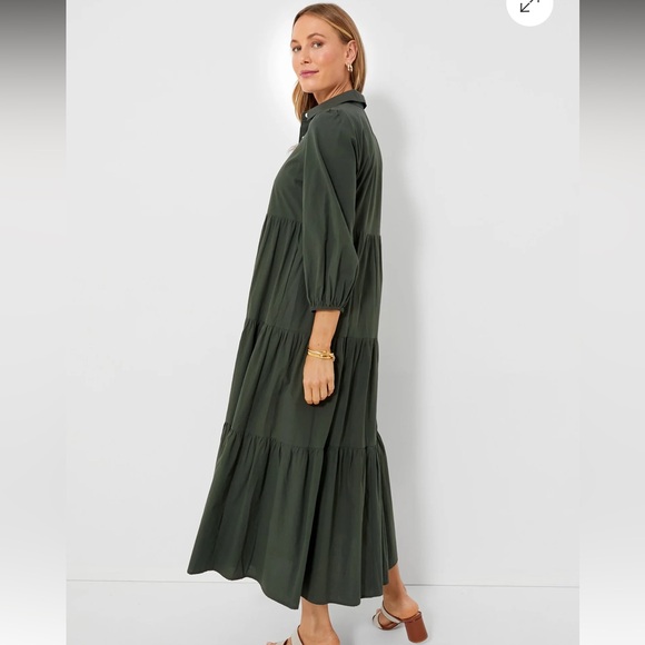 NWT Tuckernuck Pomander Place Sedona Sage Mabel Maxi Dress, Small - Picture 2 of 4